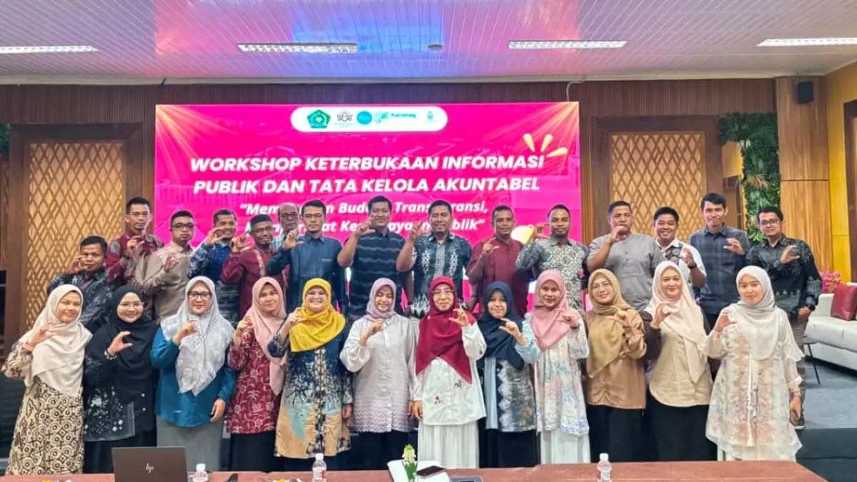 Workshop Keterbukaan Informasi Publik PPID UIN Imam Bonjol Padang bersama Komisi Informasi Sumatera Barat 2026. (Foto: Humas UIN)
