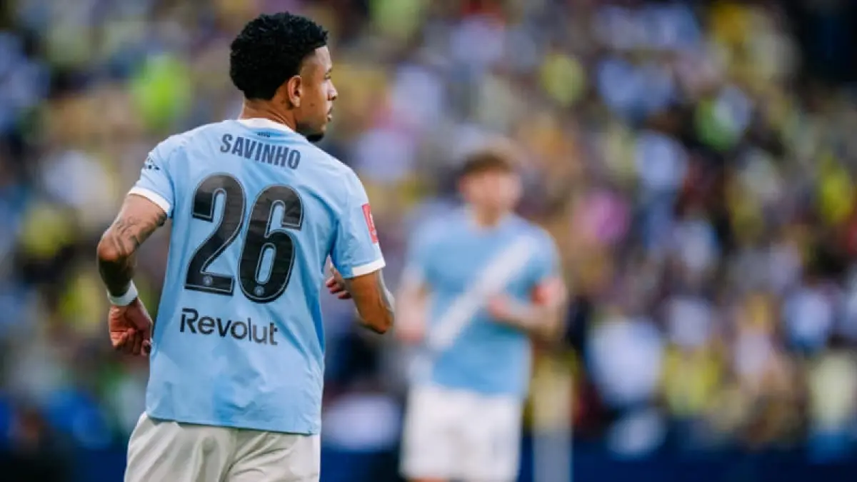 Savinho saat memperkuat Manchester City sebelum resmi pindah permanen ke Tottenham Hotspur. (Foto: mancity.com