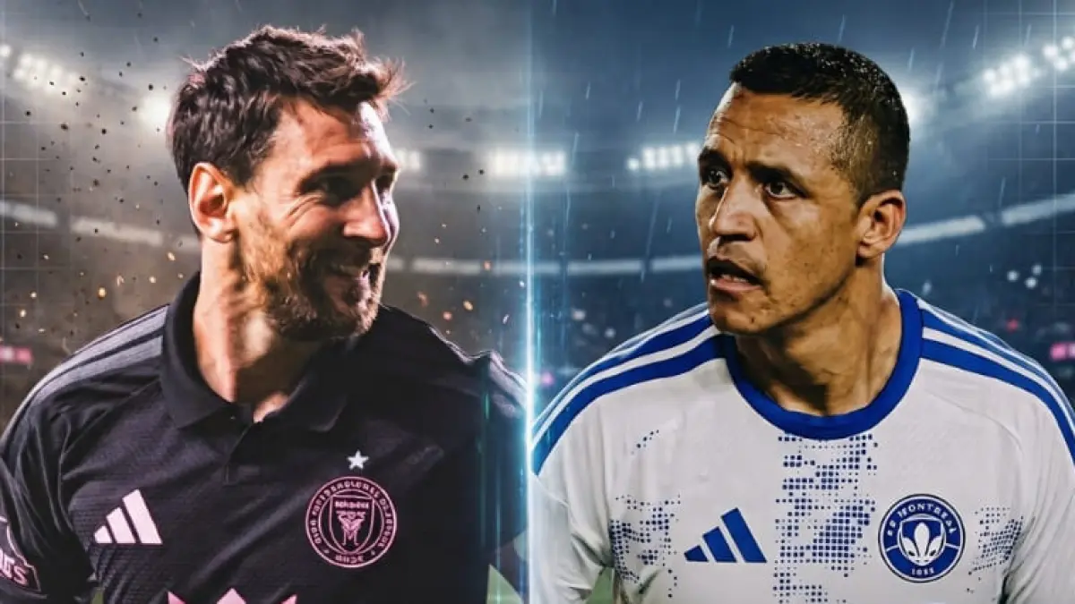 Lionel Messi dan Alexis Sanchez berpeluang duel dalam laga Inter Miami vs CF Montreal di MLS 2026.