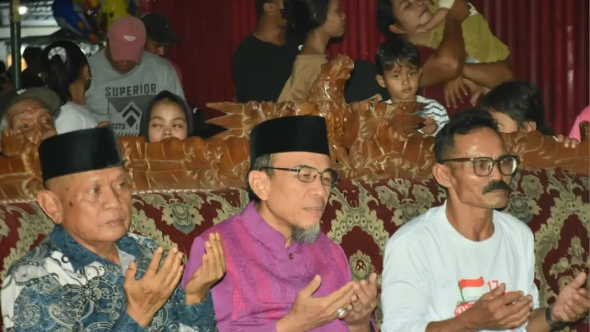 Wawako Padang, Maigus Nasir saat menghadiri&nbsp;Pesta Rakyat Kurao Raya di Jalan Jalur Dua Kurao Pagang, Kecamatan Nanggalo, Sabtu (29/8/2026). (Foto: Diskominfo)
