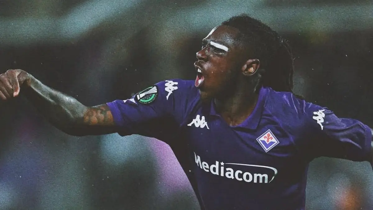 Moise Kean bergabung dengan Como setelah meninggalkan Fiorentina. (Foto: Dok. Instagram @moise_kean)