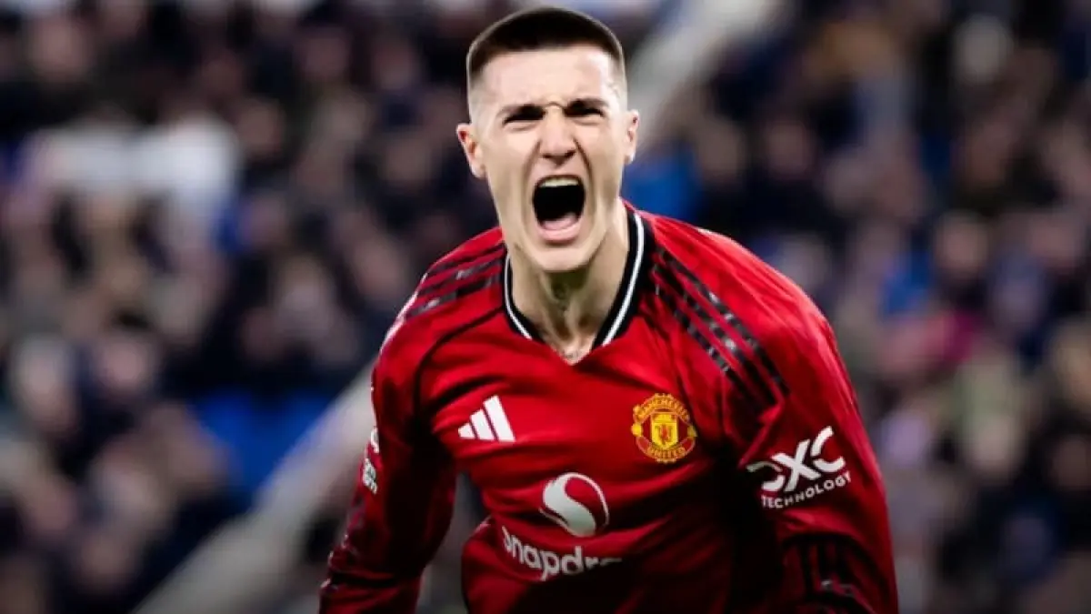 Benjamin Sesko pencetak gol kemenangan 1-0 Manchester United atas Everton di Hill Dickinson Stadium pada Februari 2026 lalu. (Foto: manutd.com)