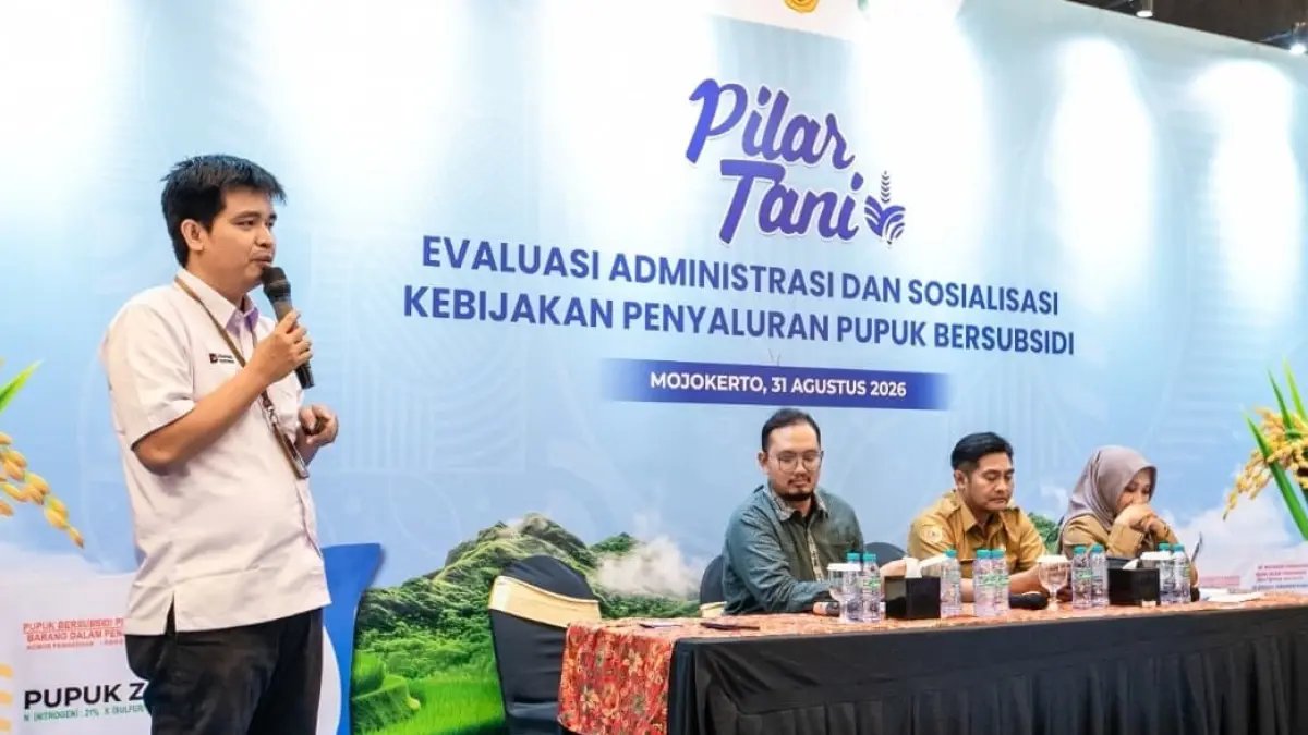 Penguatan penyaluran pupuk bersubsidi dilakukan Pupuk Indonesia melalui kegiatan Pilar Tani yang digelar pada Selasa (1/9/2026). (Foto: Corcom PI)