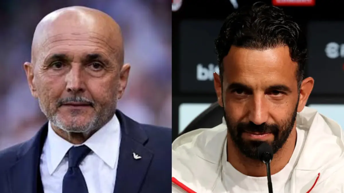 Luciano Spalletti dan Ruben Amorim bakal duel saat Juventus menghadapi AC Milan di Serie A. (Foto: Dok. juventus & ac milan)