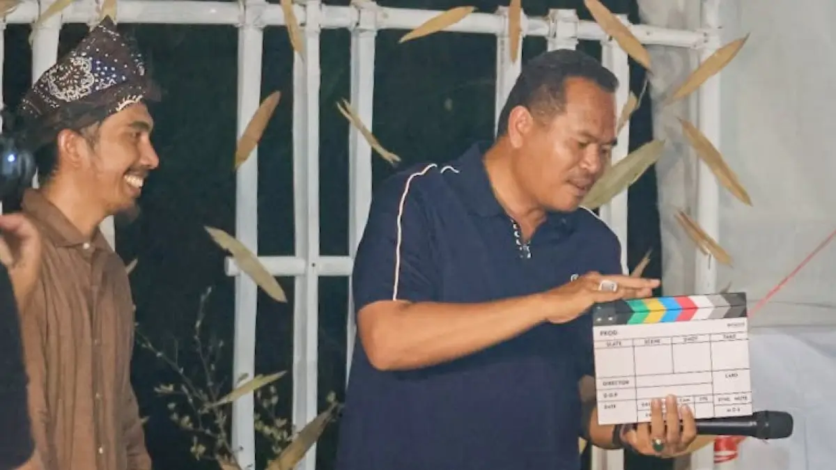 Wali Kota Pariaman Yota Balad membuka Gala Premier & Screening Film Dokumenter Budaya “Rabab Galuk” di Niru Coffee, Minggu (13/9/2026) malam.