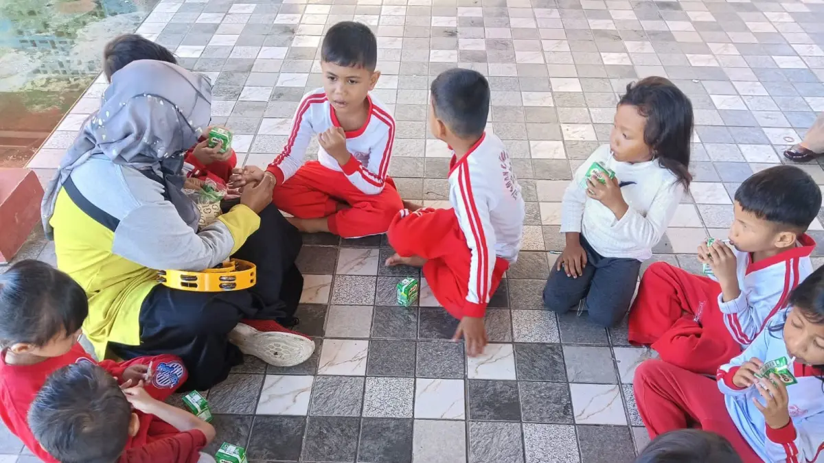 Ilustrasi anak TK.