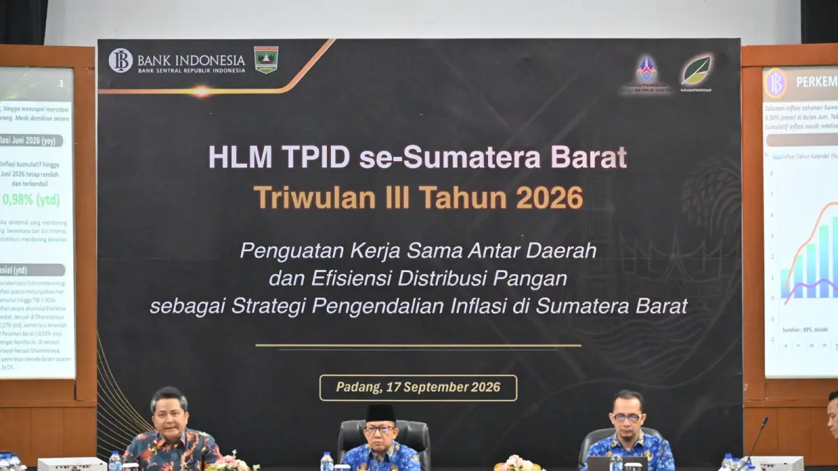 Sumbar memperkuat pasokan pangan melalui kerja sama antardaerah, mempertemukan produsen surplus dengan daerah defisit untuk menjaga ketersediaan dan stabilitas harga.