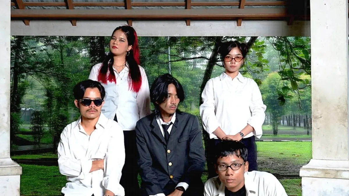 Grup musik independen bergenre post-rock asal Kota Padang, Mustika. (DOKUMENTASI MUSTIKA)