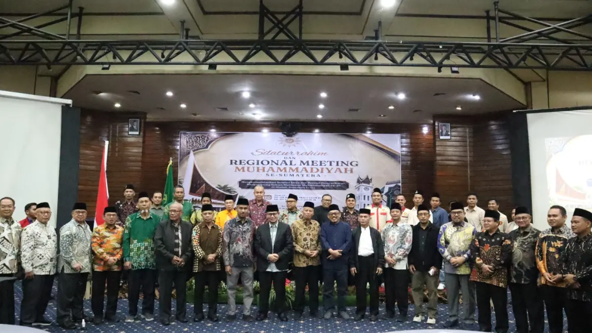 Perwakilan Muhammadiyah se-Sumatera mengikuti Regional Meeting di Hotel Monopoli, Bukittinggi, 18–20 September 2026, yang menghasilkan Risalah Bukittinggi menuju Muktamar ke-49.