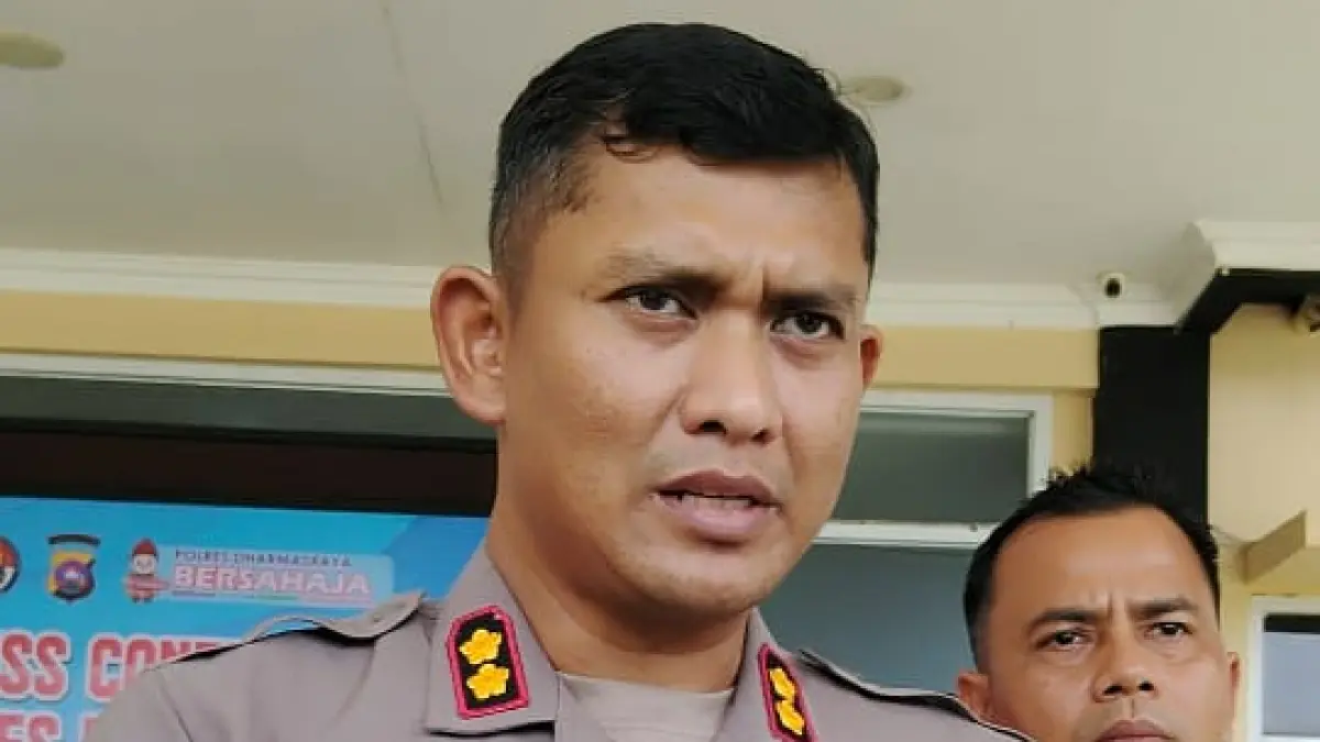 Kapolres Dharmasraya, AKBP Kartyana Widyarso Wardoyo Putro.