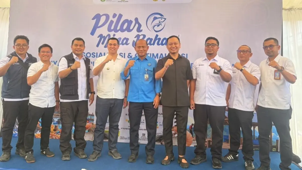 Kegiatan Pilar Mina Bahari Pupuk Indonesia di Pangkep, Sabtu (26/9/2026). (Foto: Corcom PI)