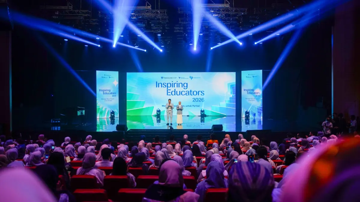 ParagonCorp meluluskan 6.000 pendidik melalui program WIT dan ILP 2026 dalam acara Inspiring Educators 2026 di Jakarta Concert Hall.