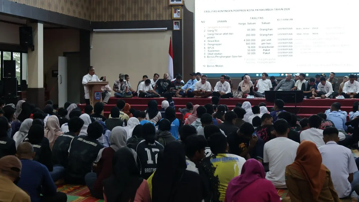 Pemko Payakumbuh menyiapkan Rp7 miliar dan menambah kuota kontingen menjadi 500 orang untuk mengejar target 40 hingga 50 emas Porprov.
