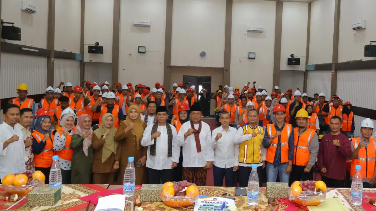 Sebanyak 115 tenaga kerja mengikuti uji kompetensi konstruksi di Payakumbuh, 28–29 September 2026.