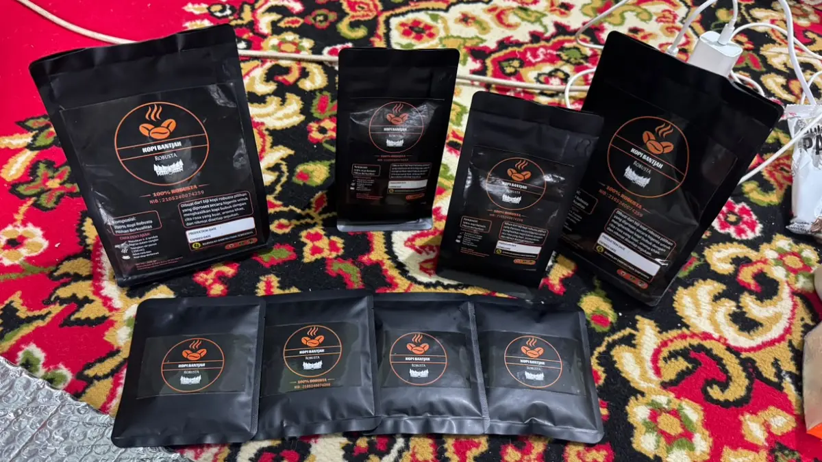 Produk Kopi Bantjah.