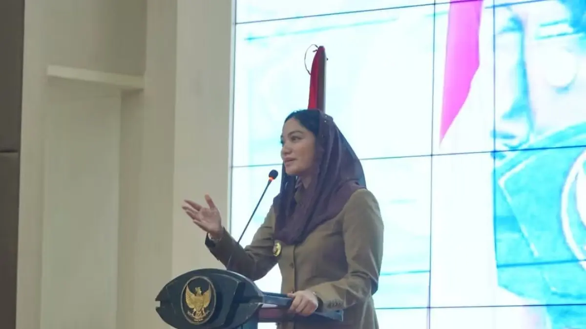 Bupati Dharmasraya, Annisa Suci Ramadhani. (DOKUMENTASI PRIBADI)