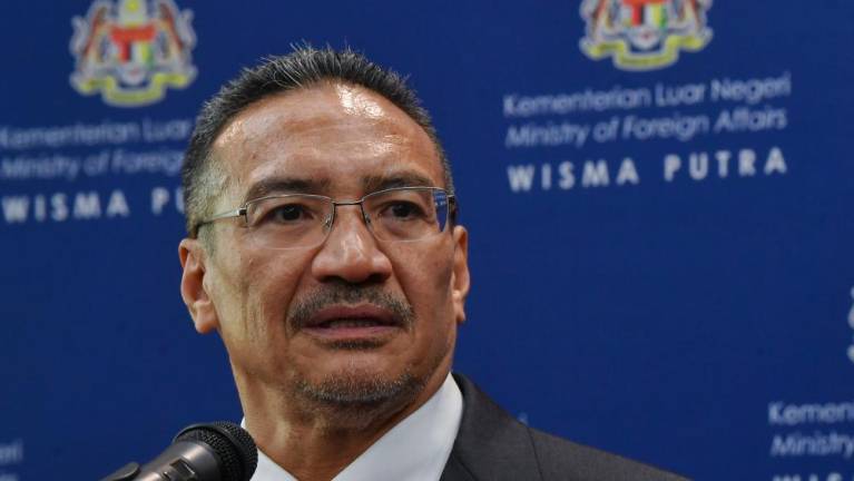 Menteri Luar Negeri Malaysia Datuk Seri Hishammuddin Hussein. (Foto: The Sun Daily)