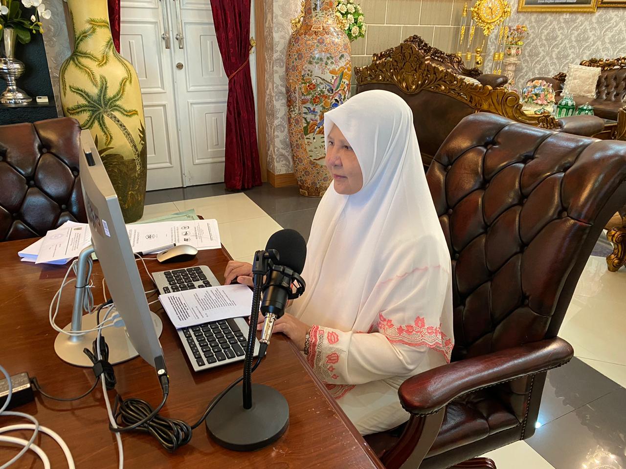 Anggota DPR RI dari Fraksi PKS Nevi Zuairina saat RDP Komisi VI DPR. (Foto: IST)