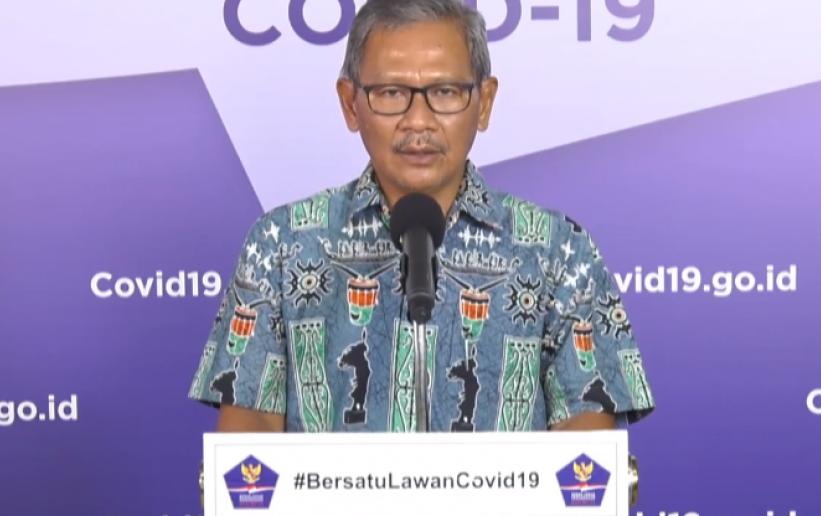 Juru Bicara Pemerintah untuk Penanganan Covid-19 Achmad Yurianto. (Foto: Humas Kemenkes)