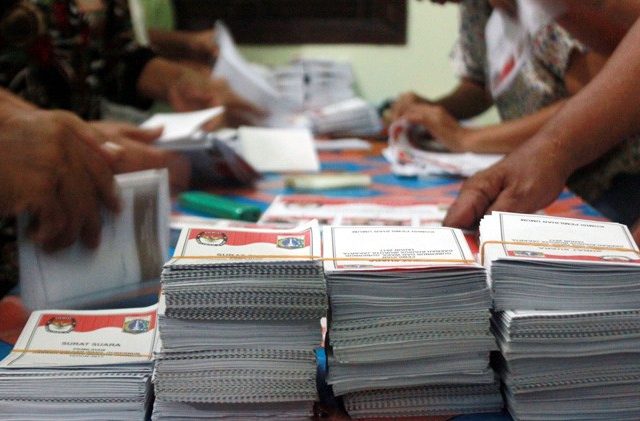 Ilustrasi kerta suara. (Foto: IST)