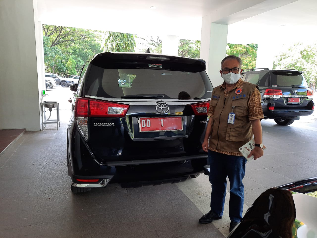 Mobil ini digunakan Gubernur Sulsel Nurdin Abdullah menggantikan mobil dinas Toyota Alphard yang digunakan bagi tamunya selama berada di Sulsel. (IST)