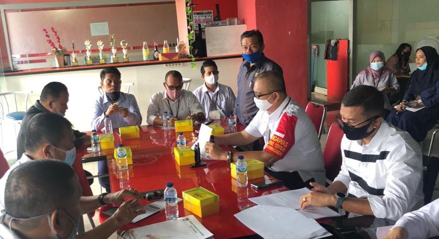 Rombongan DPRD Padang dan OPD terkait mendatangi Plasa SPR