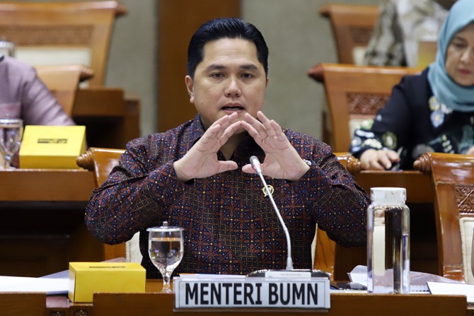 Menteri BUMN Erick Thohir. (jawapos.com)