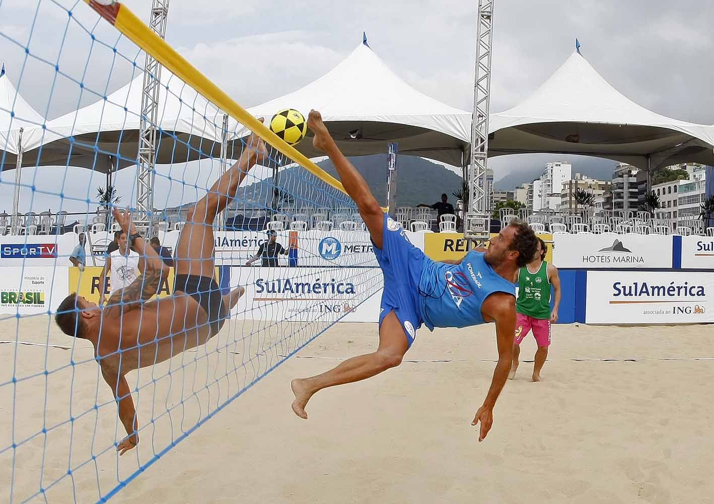 ilustrasi Futevolei. (net)