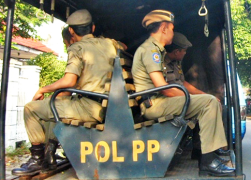 ilustrasi Satpol PP. (net)