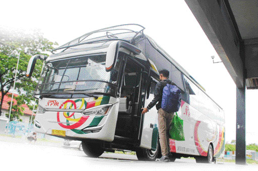 Ilustrasi mudik lebaran. (IST)