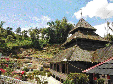 Masjid Tuo Kayujao, di Jorong Kayujao, Nagari Batangbarus, Kecamatan Gunungtalang, Kabupaten Solok. (IST)