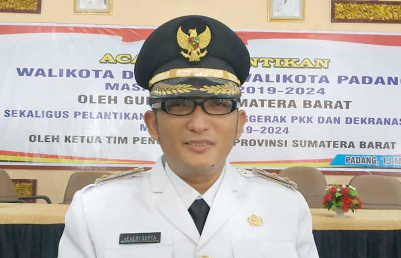 Walikota Padang Hendri Septa.(NET)