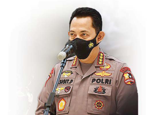 Kapolri Jenderal Listyo Sigit Prabowo.(JAWAPOS.COM)