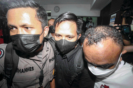 Bharada Richard Eliezer Pudihang Lumiu.(SALMAN TOYIBI/JAWA POS)