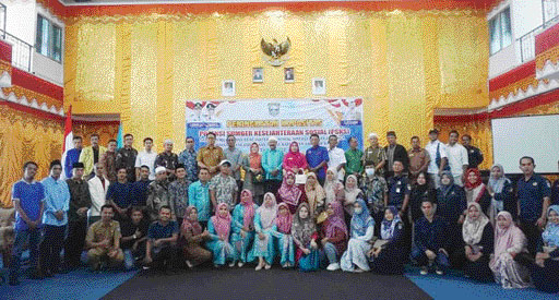 PENINGKATAN KAPASITAS: Pemkab Pasbar menggelar kegiatan peningkatan kapasitas Potensi Sumber Kesejahteraan Sosial (PSKS), kemarin.(IST)