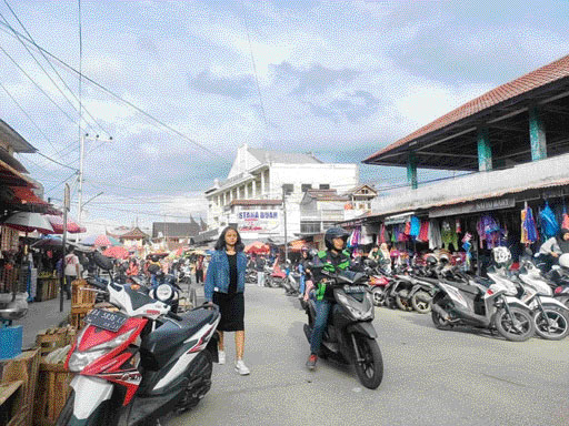 DIJAMIN: Pedagang yang berjualan di Pasar Bawah Bukittinggi, salah satu pasar bersejarah, kini dipayungi lewat Perda Pengelolaan Pasar Rakyat.(IST)