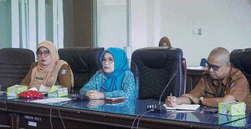 KESEHATAN: Dinas Pemberdayaan Nagari dan Masyarakat (DPNM) dan Dinas Kesehatan (Dinkes) Pasbar menggelar rapat kelompok kerja operasional posyandu, Senin (12/12).(IST)