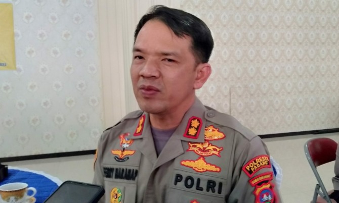 Kapolresta Padang Kombes Pol Ferry Harahap.(IST)
