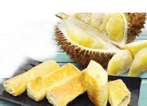 KEBAB durian merupakan salah satu menu di Cafe Soup Pariaman.(IST)