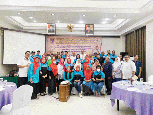 BERSINERGI: Rakorbang Kelurahan Kampung Jawa yang digelar di Hotel Daima, Rabu (18/1).(RIZKI ATI HULWA/PADEK)