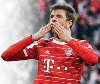 THOMAS MUELLER.(Bayern Munchen)