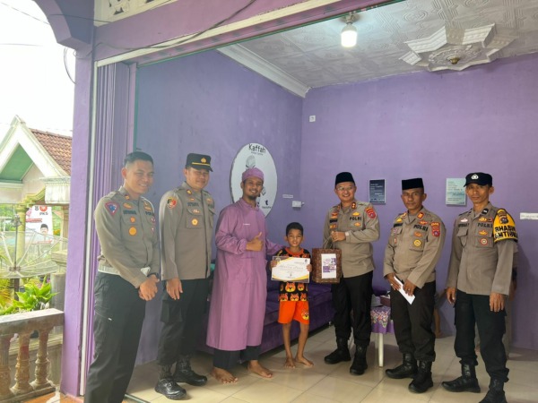 Kapolres Dharmasraya AKBP Nurhadiansyah dan jajaran.(IST)