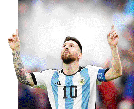 MEGA BINTANG: Lionel Messi diharapkan ikut serta dalam skuad Argentina bila benar-benar jadi beruji coba dengan timnas Indonesia di Jakarta pada 19 Juni mendatang.(IG AFASELECCION)