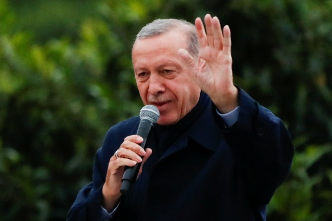 Presiden Turki Recep Tayyip Erdogan. (Murad Sezer/Reuters)