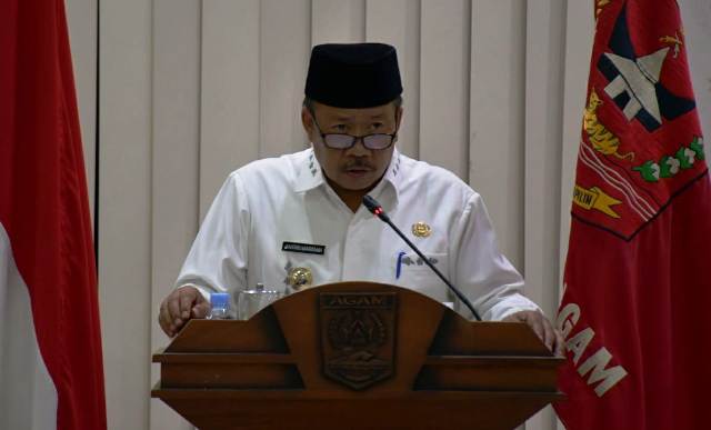 Bupati Agam, Dr H Andri Warman MM