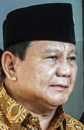 PRABOWO SUBIANTO.(MIFTAHUL HAYAT/JAWA POS)