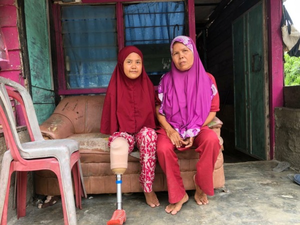 Susmayeni dan ibunya Aniwati.