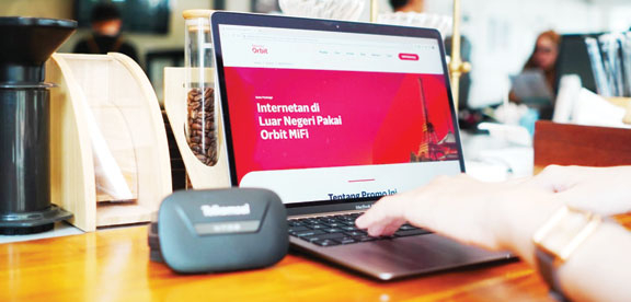 Telkomsel menghadirkan penawaran pilihan paket data roaming untuk perangkat Orbit MiFi N1 dan N2.(IST)