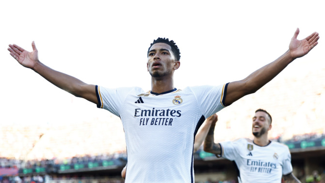 Gelandang asal Inggris Jude Bellingham menyelamatkan Real Madrid saat mencetak dua gol melawan Barcelona, Sabtu (28/10/2023) malam WIB. (Foto: Real Madrid)
