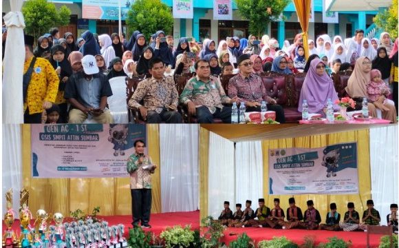 Lomba “Gen-AC 1st” Tahun 2023 (Kompetisi Pertama Generasi At-Tin 2023) di SMPIT At-Tin Sumbar-Pariaman (Desa Ampalu), Sabtu (18/11/23).